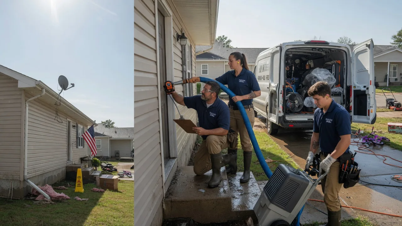Ceiling Water Damage Restoration in Stotts City, MO near me